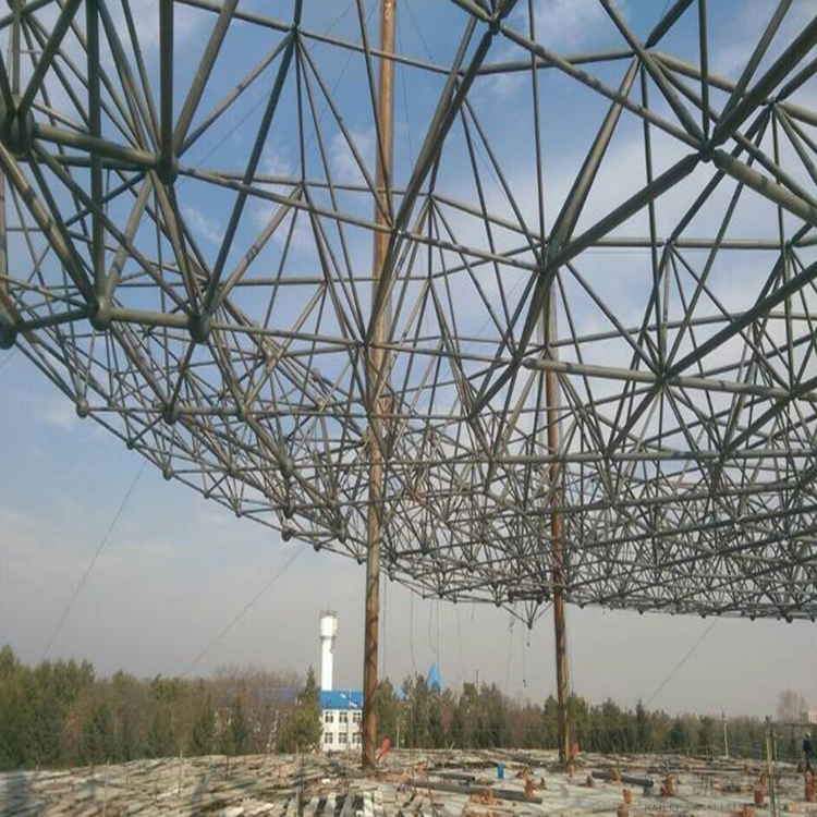 荥阳球形网架钢结构施工方案